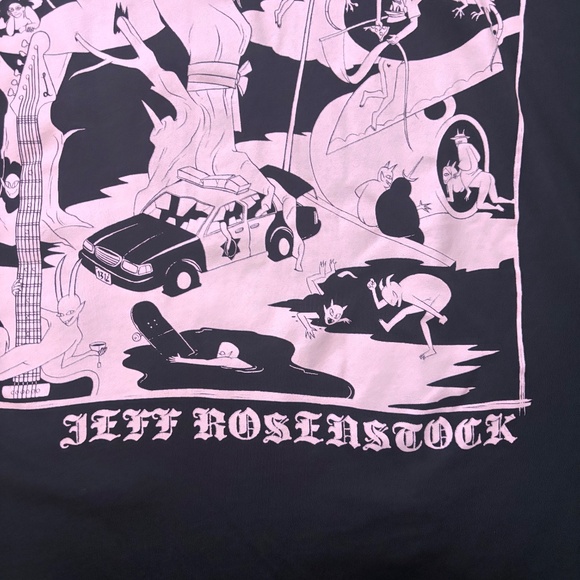 JEFF ROSENSTOCK HELLMODE "Earth Will Survive You" Exclusive Tour T-shirt, XXL - Picture 3 of 9